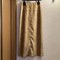 【80%OFF】スエード調　新品　PARC LAMU スカート 日本製