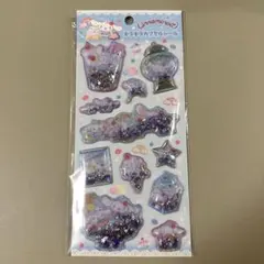 キラキラカプセルシール シナモロール サンリオ 正規品 シャカシャカシール