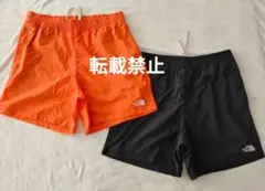 ノースフェイス バーサタイルショーツブラック&オレンジ　おまけ付き
