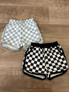 GAP、mirror bae チェック柄ショーツセット 80cm