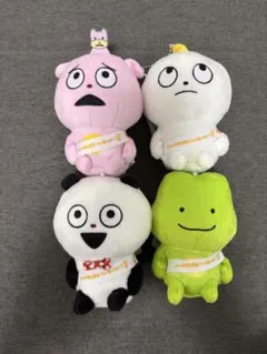 にしむらゆうじ作品 カバンに付けられるぬいぐるみ 全4種 ぬいぐるみマスコット