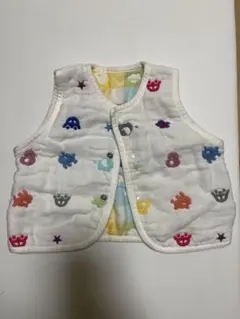 【美品】カラフルベビースリーパー コットン製　70〜80cm