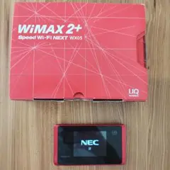 NEC WiMAX 2+ Speed Wi-Fi WX05 モバイルルーター