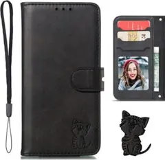 【066E04】らくらくスマートフォン F-53E ケース 手帳型