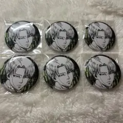 進撃の巨人　WIT STUDIO　缶バッジ　リヴァイ 進撃の巨人 リヴァイ確定ランダム缶バッジ （全8種）BOX – IG