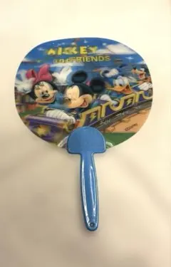 うちわ・ミッキー　ミニー　ドナルド　3D