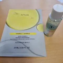 ANUA Vitamin Serum MaskとCICAトナーセット