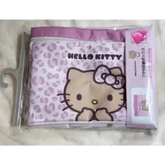 サンリオ ハローキティ フタ付き収納ボックス　ヒョウ柄 ピンク アベイル