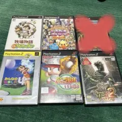 PS2ソフト みんなのGOLF4 他5本セット