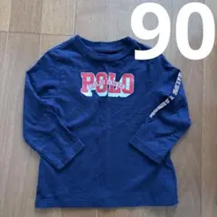 Polo Ralph Lauren 長袖カットソー ネイビー 90cm