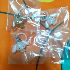 ゆるっとめじるしアクセサリー シュガーバニーズ しろうさ くろうさ 3個セット