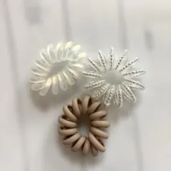 スリーコインズ コイルポニー3個セットのサムネイル