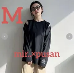 新品 しまむら ぷーさん mir..×pusan 2wayTシャツ Mサイズ