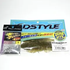 DSTYLE ギーラカンス4インチ インビシブルベイト3枚 - メルカリ