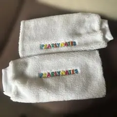 PEARLY GATES ボアレッグウォーマー ホワイト