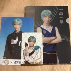 刀剣乱舞 刀ミュ 2.5 茶屋 クリアファイル ブロマイド カード 一期一振