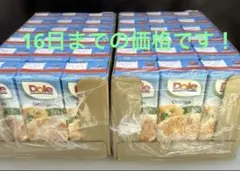 Doleオレンジジュースみかん果汁100% 200mlパック18本入り　2ケースのサムネイル