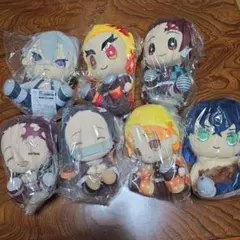 鬼滅の刃 大きなぬいぐるみ 7体セット