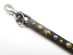 茶芯⑥calee tattoo studio yamada風スタッズキーホルダー 茶芯⑥calee tattoo studio yamada風スタッズキーホルダー