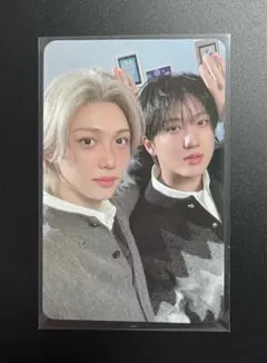 Stray Kids 本国ペンミ PVCバッグ特典トレカ フィリックスチャンビン