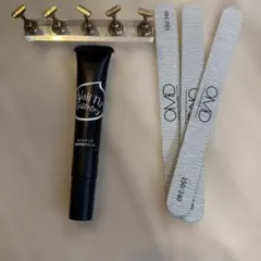 ネイルチップスタンド 5本用 ＆ OMD ネイルファイル 3本のサムネイル