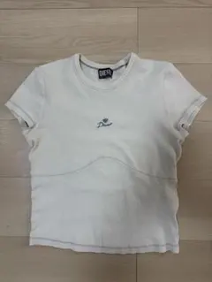 DIESEL ホワイト 半袖 Tシャツ
