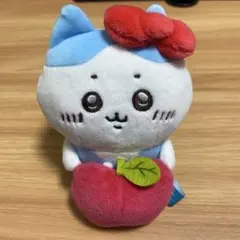 ちいかわ デスクトップから見守るひっかけぬいぐるみ ハチワレ キティ　タグなし