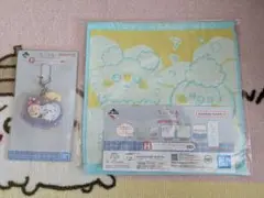 ★一番くじ ちいかわ F賞 ラバーチャーム H賞タオル 2種セット★