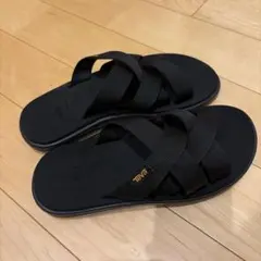 Teva ブラック サンダル　25cm