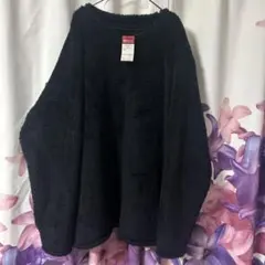 極暖 ボア素材 フリース素材 クルーネックジャケット トレーナー トップス