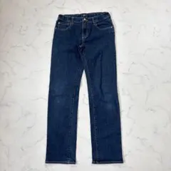 GAP デニムパンツ 16 ブルー ストレート 美脚 伸縮 カジュアル