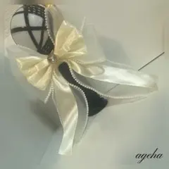 【最終値下げ】ホワイト レース キンブレリボン ペンラリボン ペンライトリボン