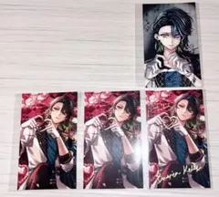 悪魔執事と黒い猫　あくねこ　バレンタイントレカ風カード　バスティン　箔押し