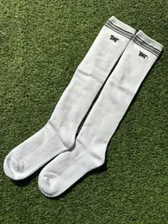 新品未使用PXGレディースニーハイソックス　ホワイト