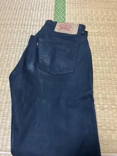 R*a様 Levi's 501 ブラック　ラバーコーティング　レザーパンツ　US