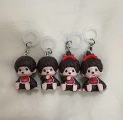 モンチッチ　モンチッチちゃん　めじるしアクセサリー　　　アンブレラマーカー　4個