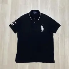 POLO Ralph Lauren ビッグポニー ポロシャツ ブラック y2k