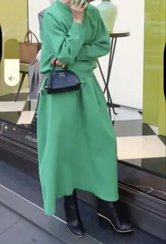 美品 linkable リンカブル セットアップ パンツ ブラックSサイズ 
