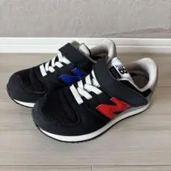New Balance 420M ブラック/レッド/ブルー スニーカー