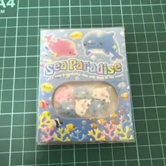 平成レトロsea Paradise メモ用紙と消しゴムセット未開封品