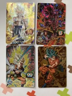 スーパードラゴンボールヒーローズ カード4枚セット - メルカリ