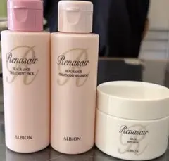 【未使用】ALBION Renasair シャンプー トリートメント　マスク