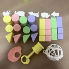 おまけ付き　People ピープル 知育玩具 お米のどうぶつつみき