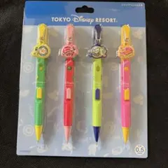 新品未開封　TOKYO DISNEY RESORT シャープペンシル 4本セット
