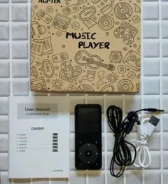 【美品】AGPTEK MP3プレーヤー 8GB A16TB FMラジオ・録音対応のサムネイル