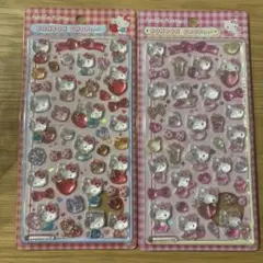 【正規品・新品未開封・匿名】ボンボンドロップシール　サンリオ　キティ　2点まとめ