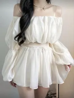 【SHEIN】DAZYレディースオフショル