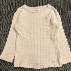 水通しのみ　SENSE OF WONDER 90cm 長袖カットソー ケーブル