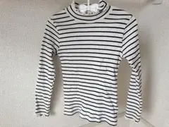 ストライプ ハイネック トップス 110cm