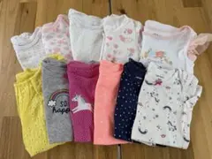ロンパース11点セット 0～3ヶ月(サイズ60～70)